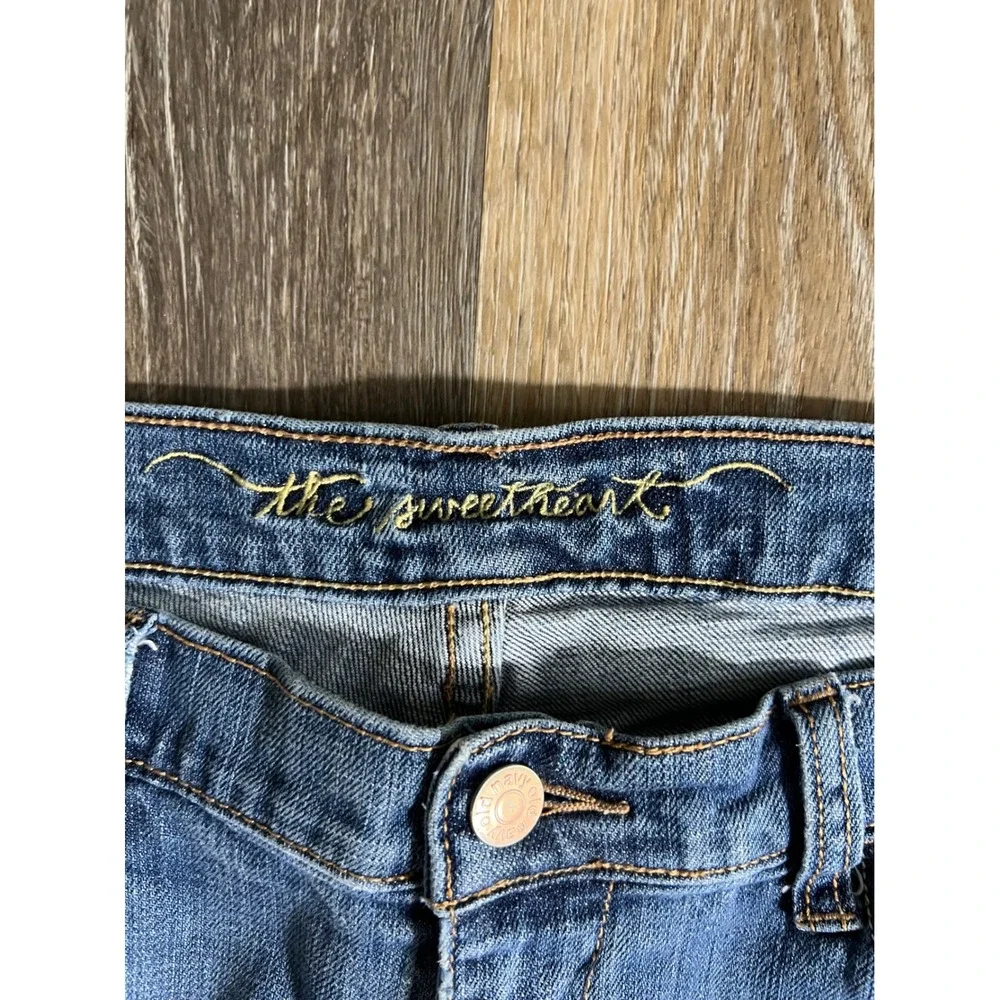 Old Navy The Sweetheart Jeans‎ Womens 10 Short Blue Bootcut Stretch Denim